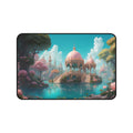 Fantasy Castle Desk Mat – Pink Pavilion Illustration