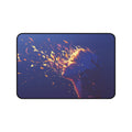 Abstract Fractured Woman Desk Mat – Modern Art