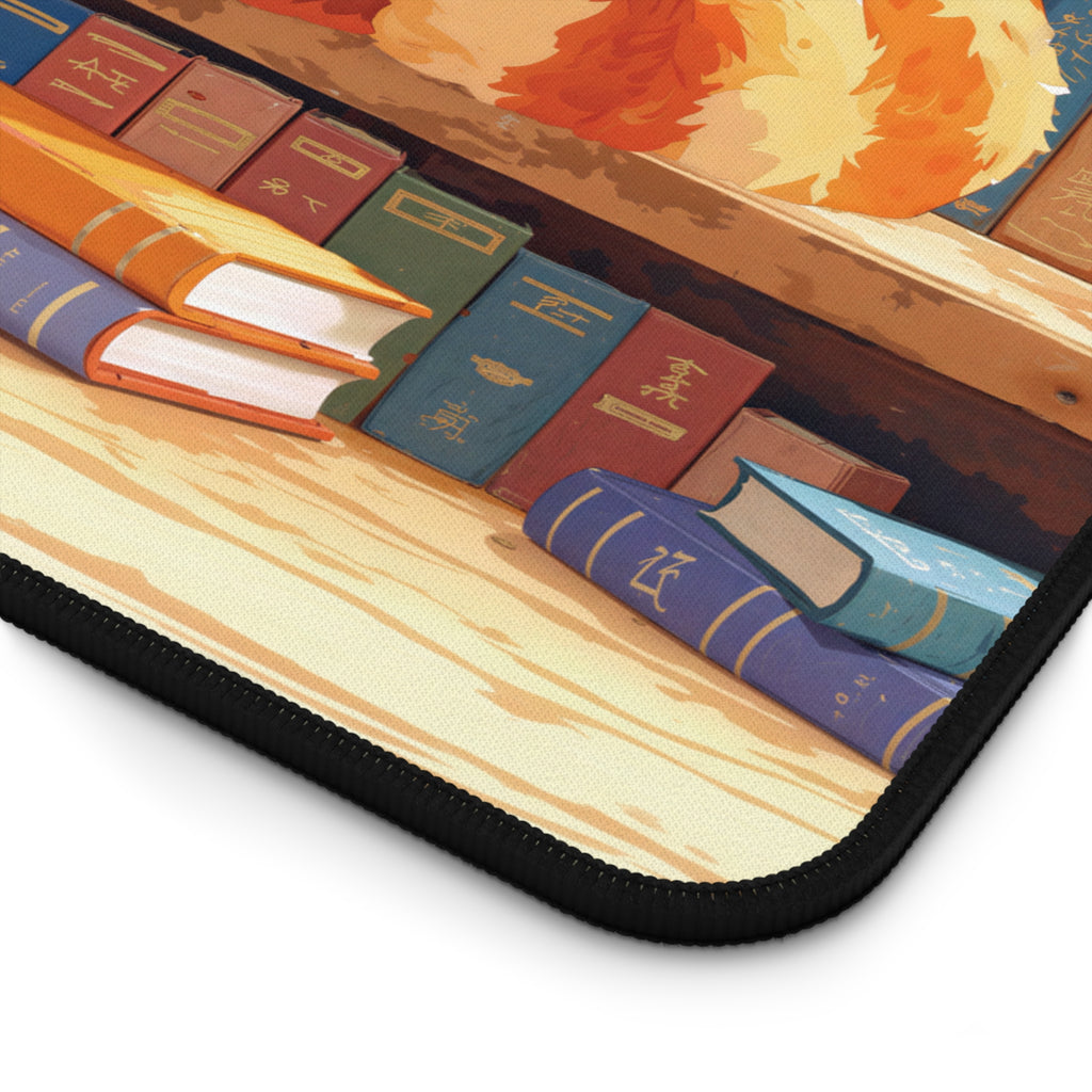 Red Panda Desk Mat – Cozy Cute Animal Art