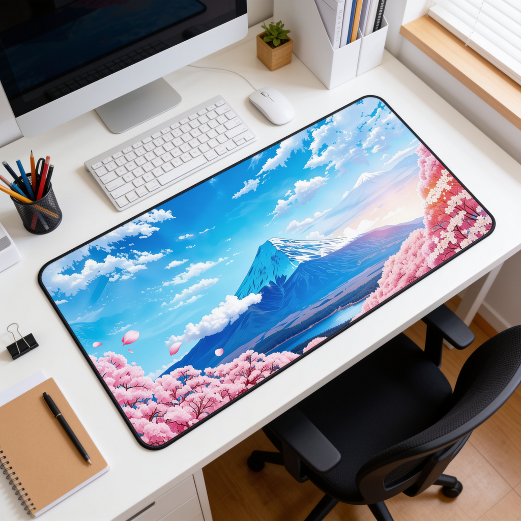 Mt. Fuji Desk Mat – Japanese Landscape Art