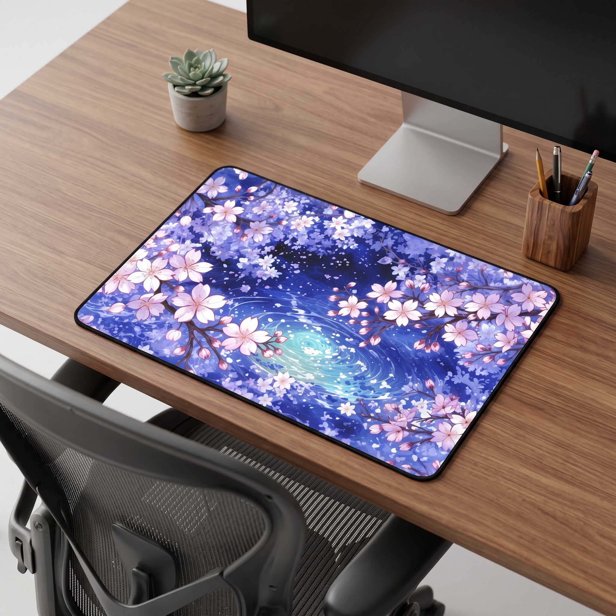 Sakura Whirlpool Desk Mat – Zen Japanese Art
