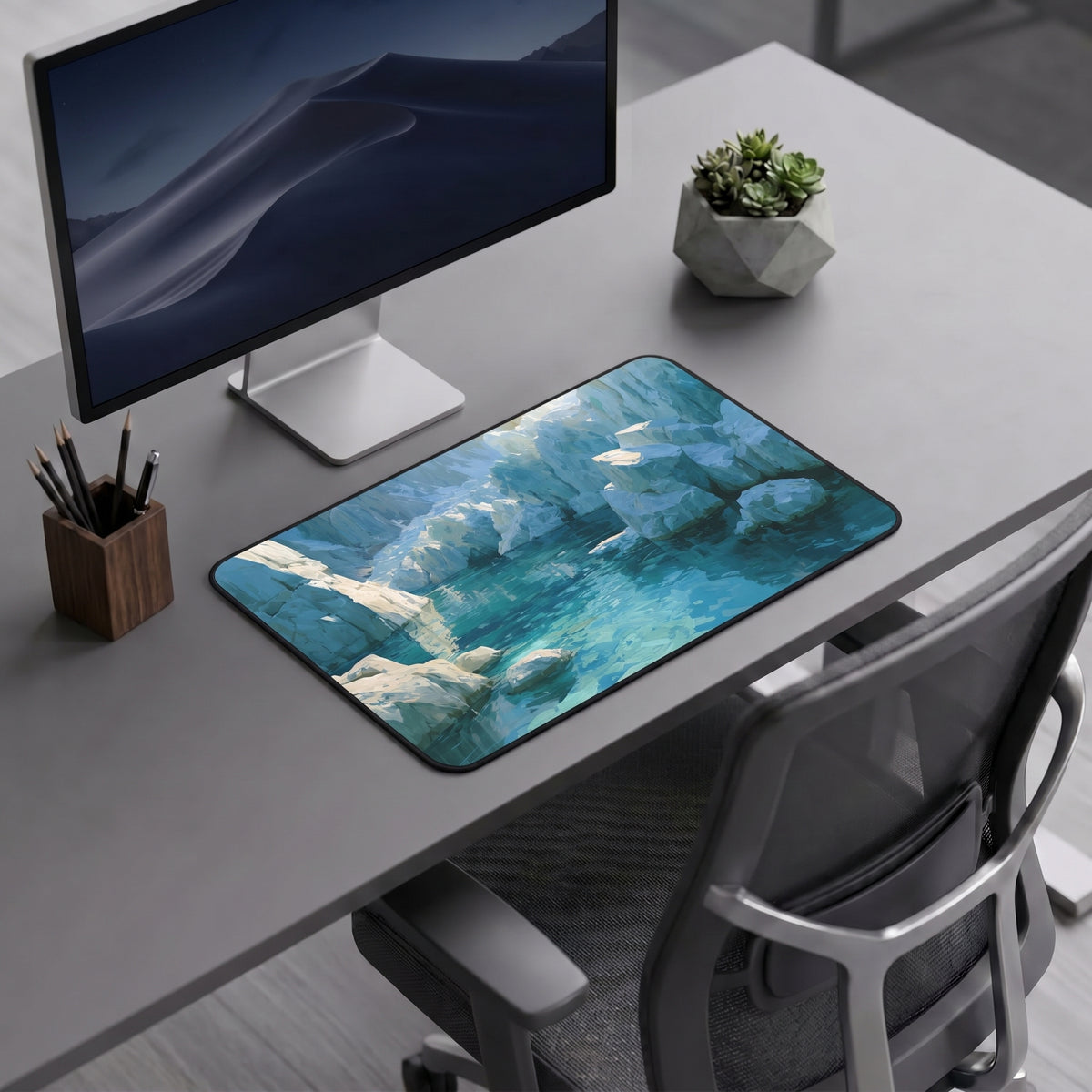 Glacial Cove Desk Mat