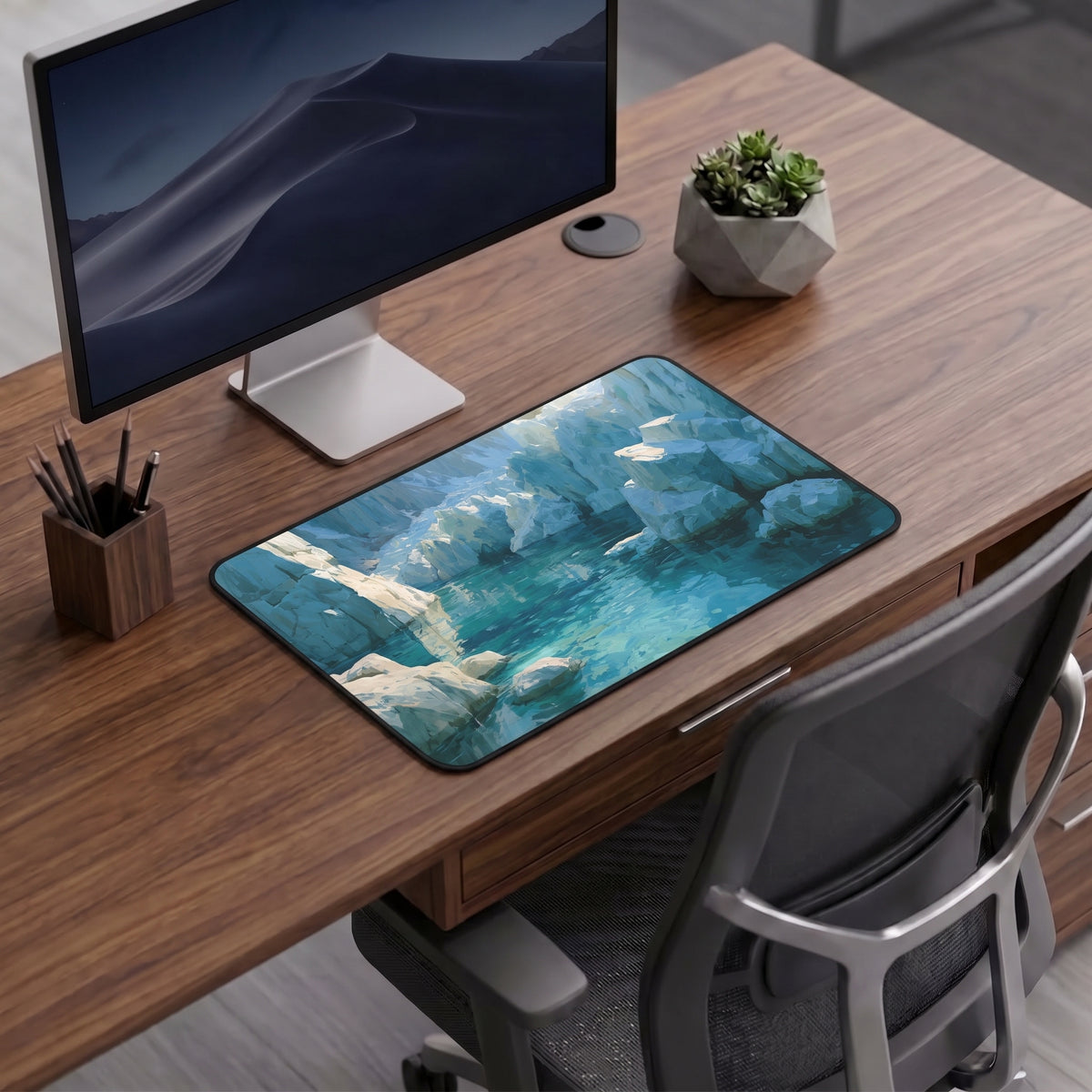 Glacial Cove Desk Mat
