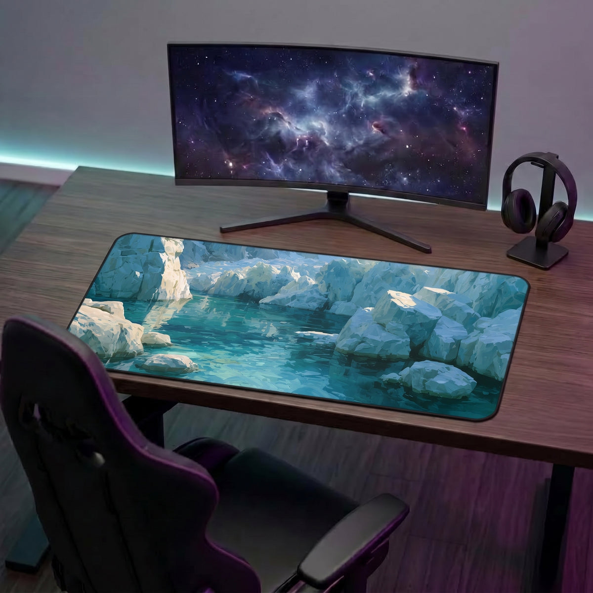 Glacial Cove Desk Mat