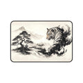 Shanshui Tiger Desk Mat – Chinese Ink Wash Art
